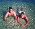 Ingrandisci Nico e Ste nel mare spettacolo